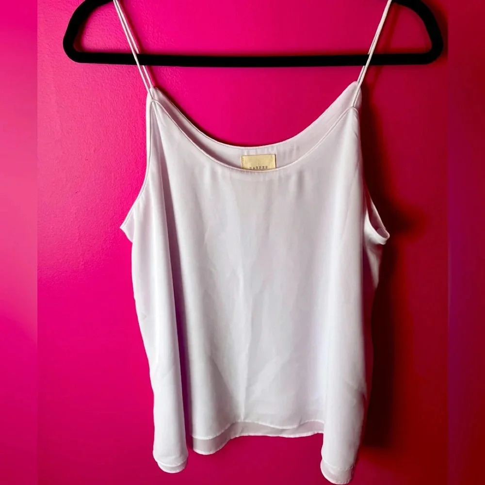 Flowy white cami. NWOT